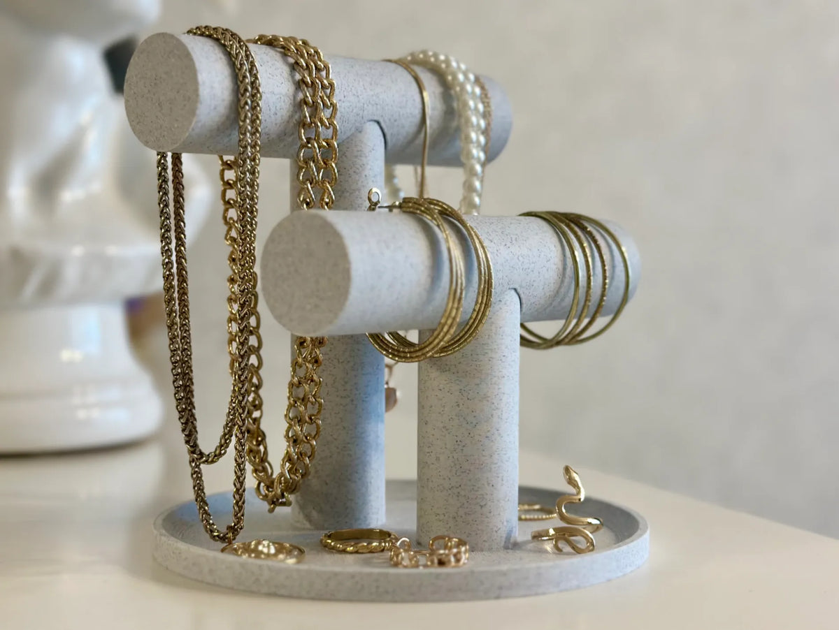 Organisateur de bijoux - Collier, Bracelet, Porte-bague - Bijoux Print