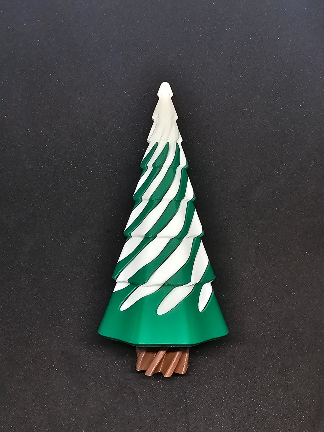 Sapin de Noël avec passage et base rotative - Mécanique Print