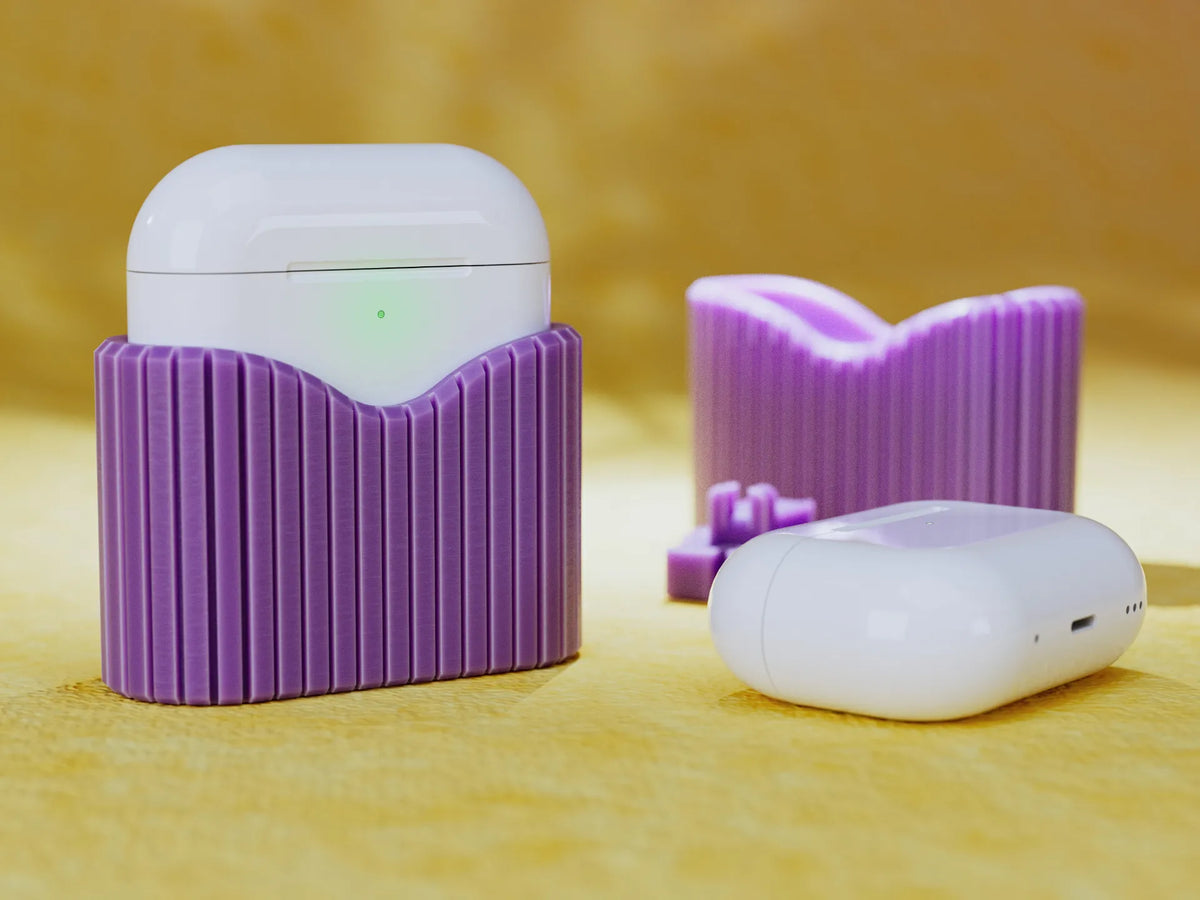 Support à côtes pour Apple AirPods Pro 2 avec câble d'origine - Voyage Print