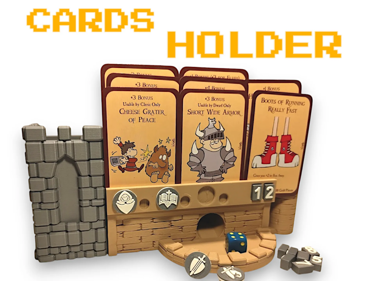 Porte-cartes ultime avec tour - Geek Print