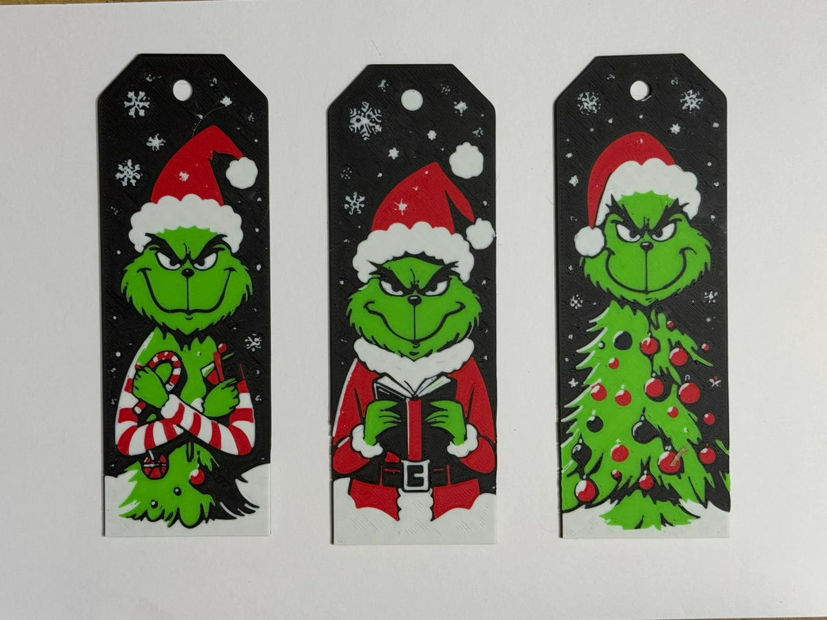 Ensemble de 3 marque-pages Grinch - Music Print
