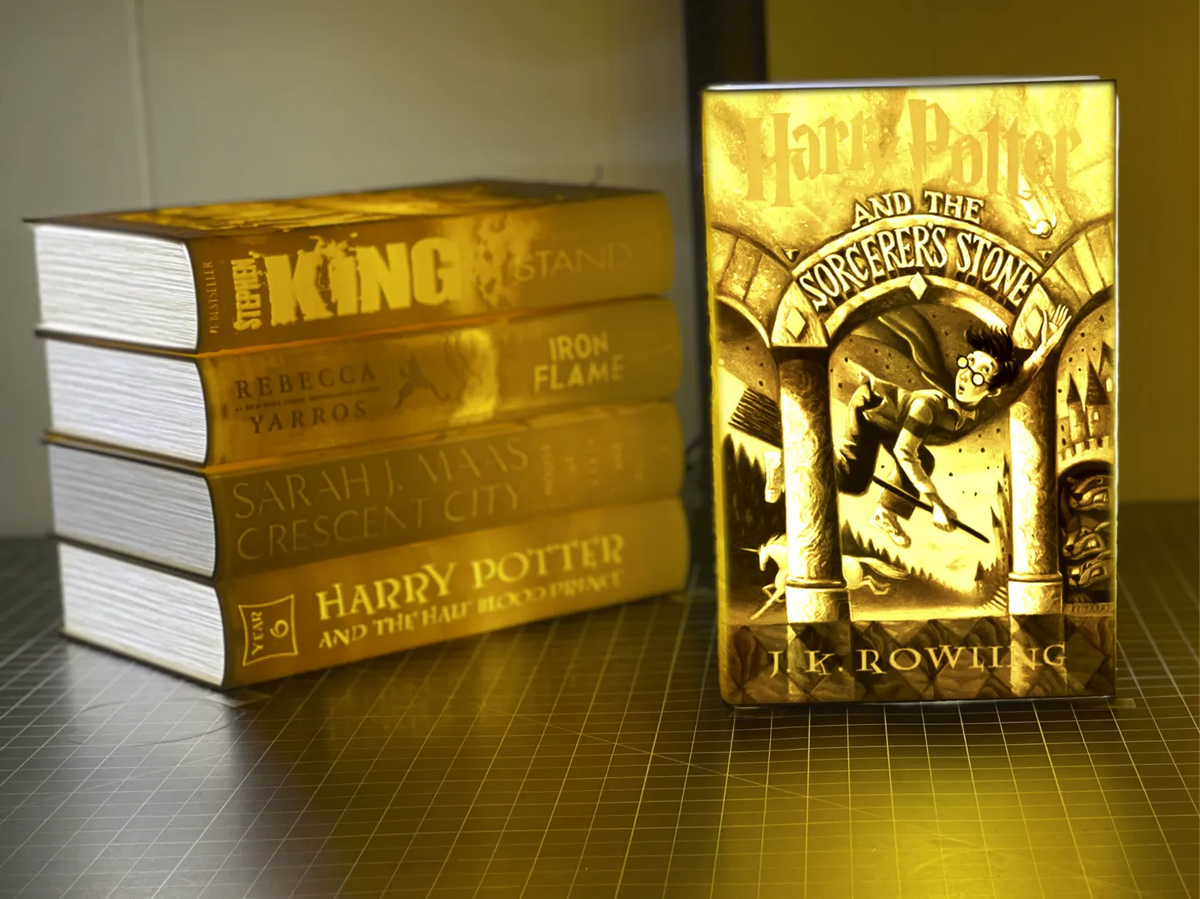 Livres lithophanes (Harry Potter Livre 1) - Geek Print