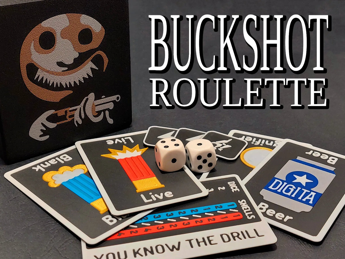 Jeu de cartes Buckshot Roulette - Jeux Print