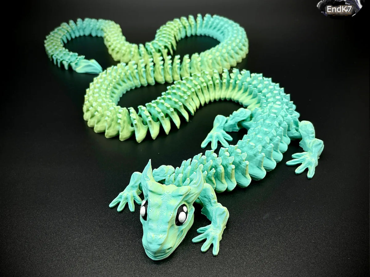 Glorieux bébé dragon - Version extra longue - Figurine Print
