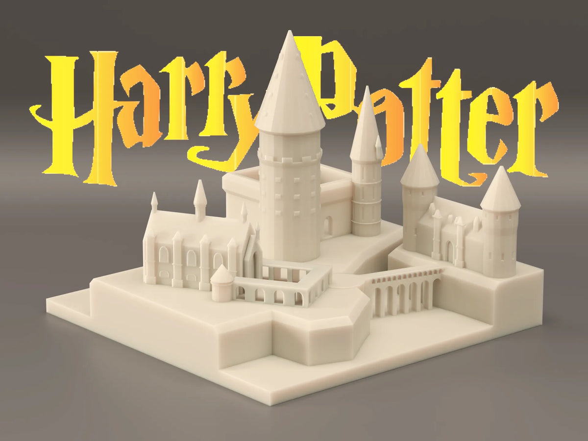 Mini Château de Poudlard - Harry Potter - Geek Print