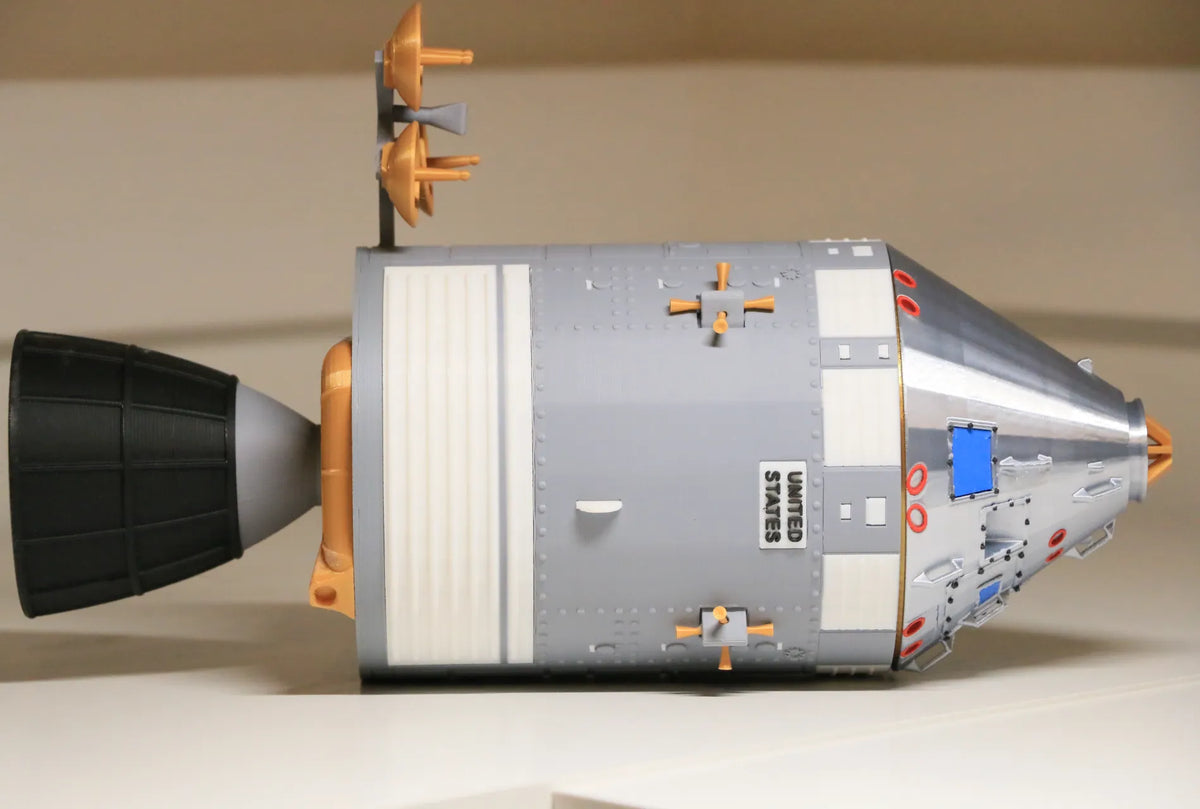 Vaisseau spatial Apollo : Module de commande et de service - Maquette Print