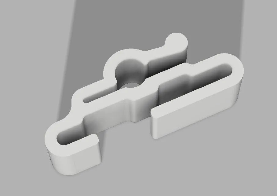 Support de câble pour sangle Oculus Meta Quest 2 - Tech Print (vue 2)