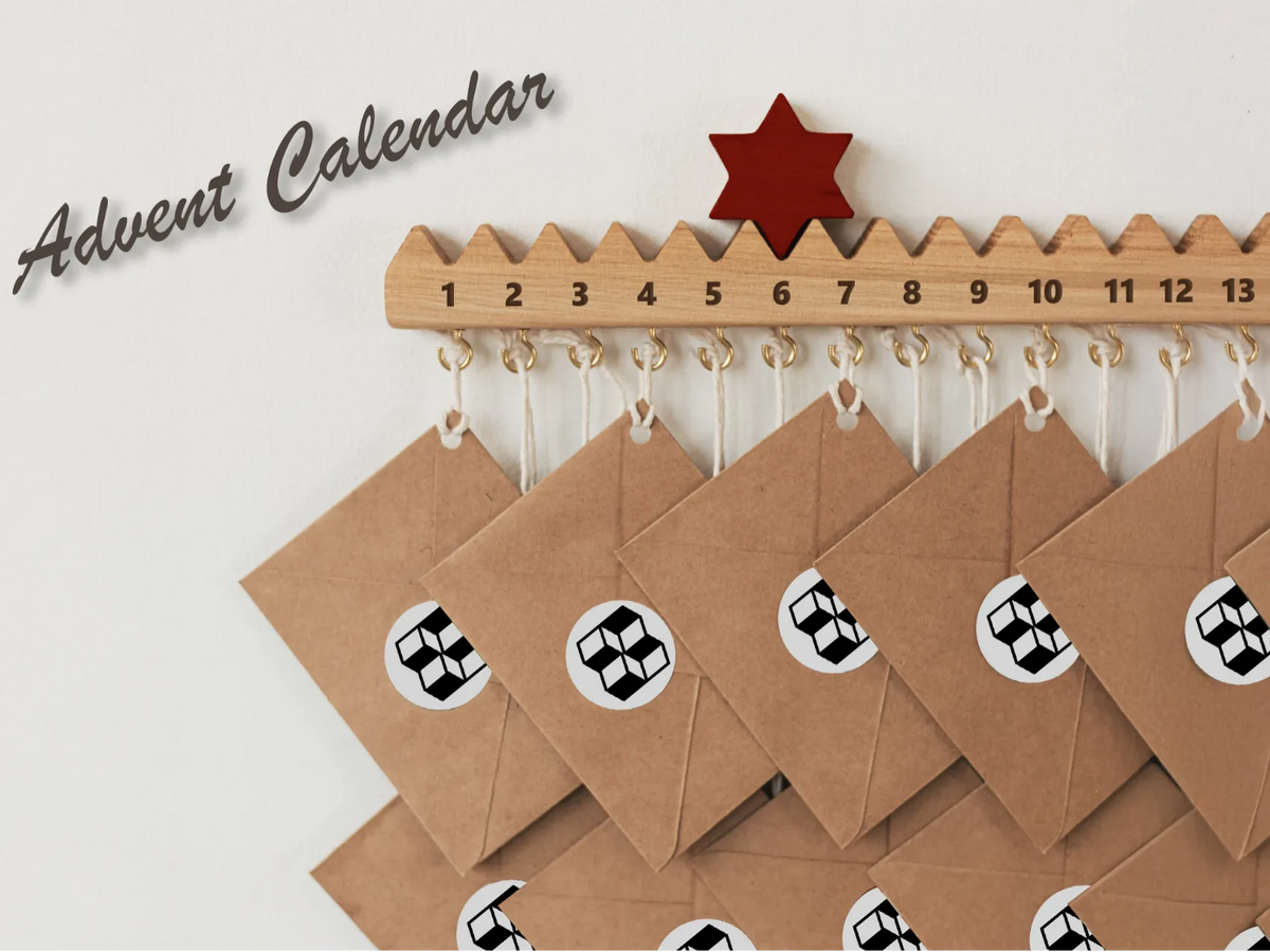 Calendrier de l'Avent – modèle 3 - Fêtes Print
