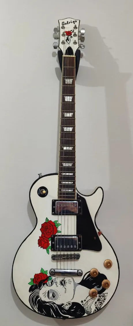 Support Mural de Guitare – modèle 4 - Music Print