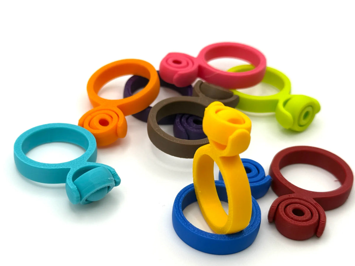 L'Anneau Gyro Fidget - Impression en Place - 11 Minutes - Bijoux Print