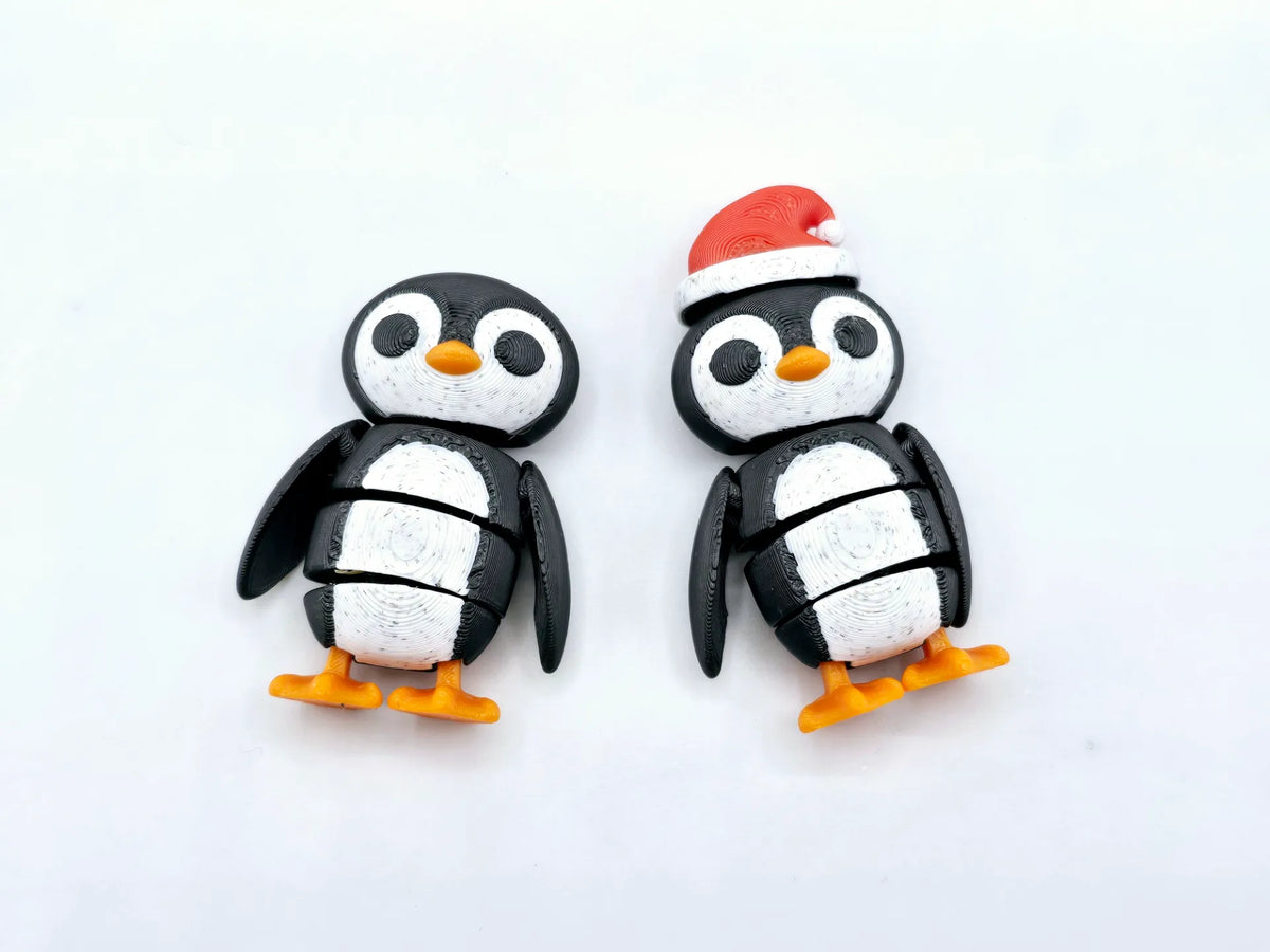 Petits compagnons de poche - Pingouins flexibles de poche / Suspendus - Geek Print
