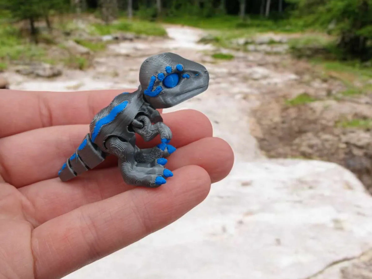 Bébé Raptor Dino Flexible - Maquette Print