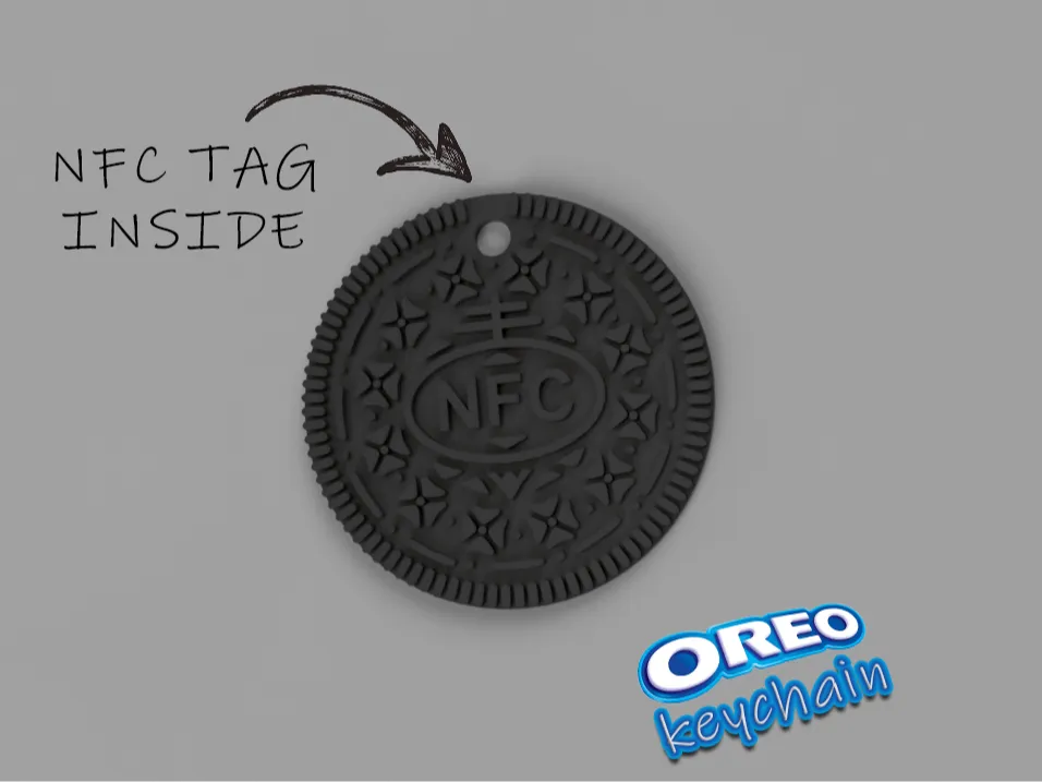 Porte-clés Oreo NFC - NFC Print