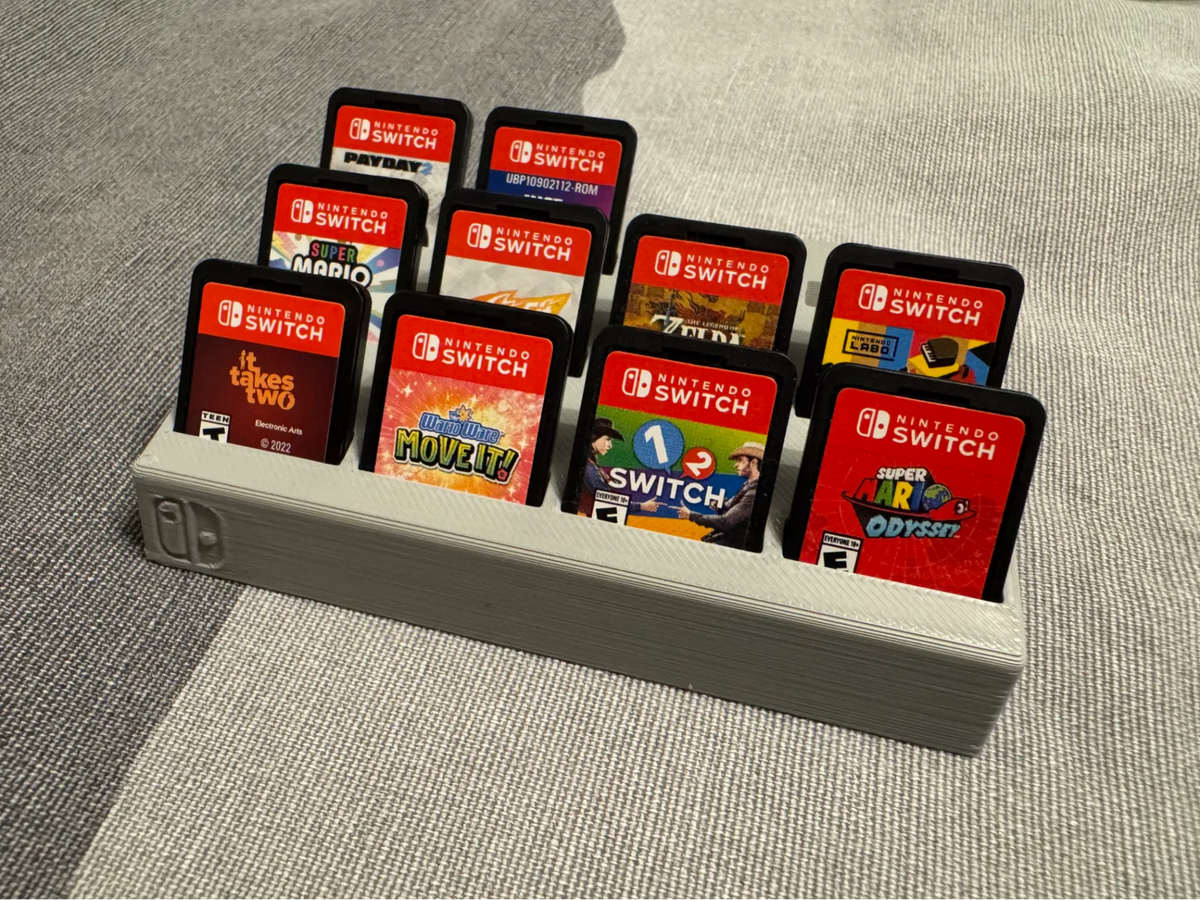 Support d'exposition pour cartes de jeu Nintendo Switch - Geek Print