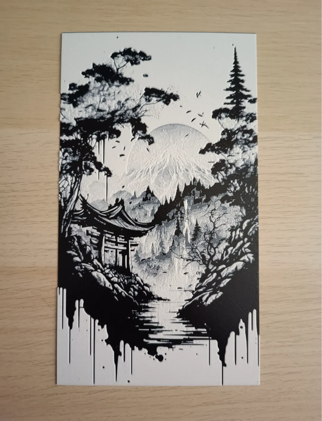 Japon Hueforge - Art Print