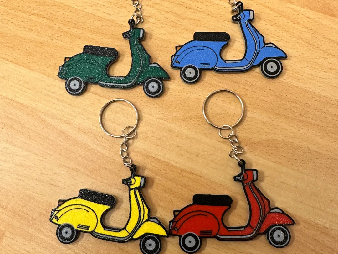 Porte-clés Vespa – modèle 2 - Auto Print