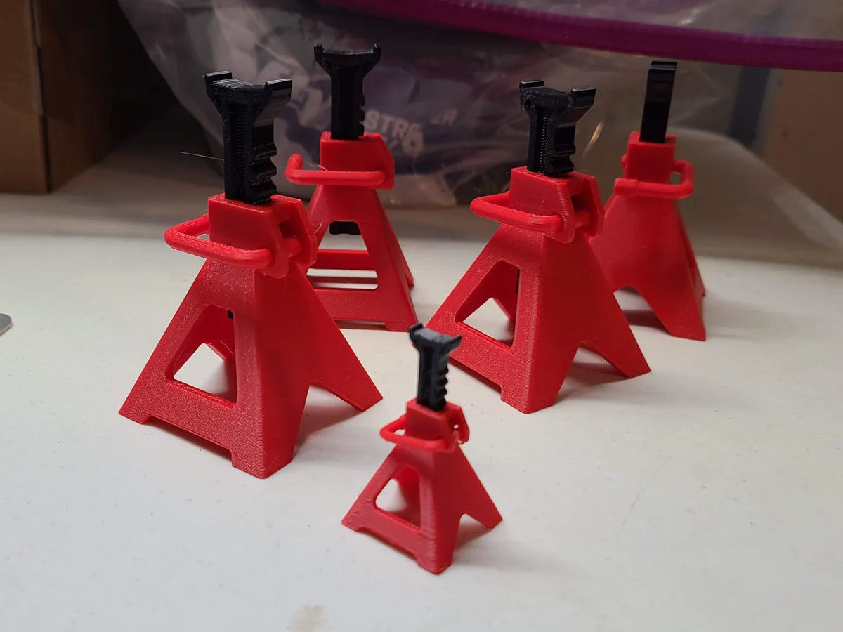 Chandelles de levage RC fonctionnelles à l'échelle 1/10 et surdimensionnées - Tech Print
