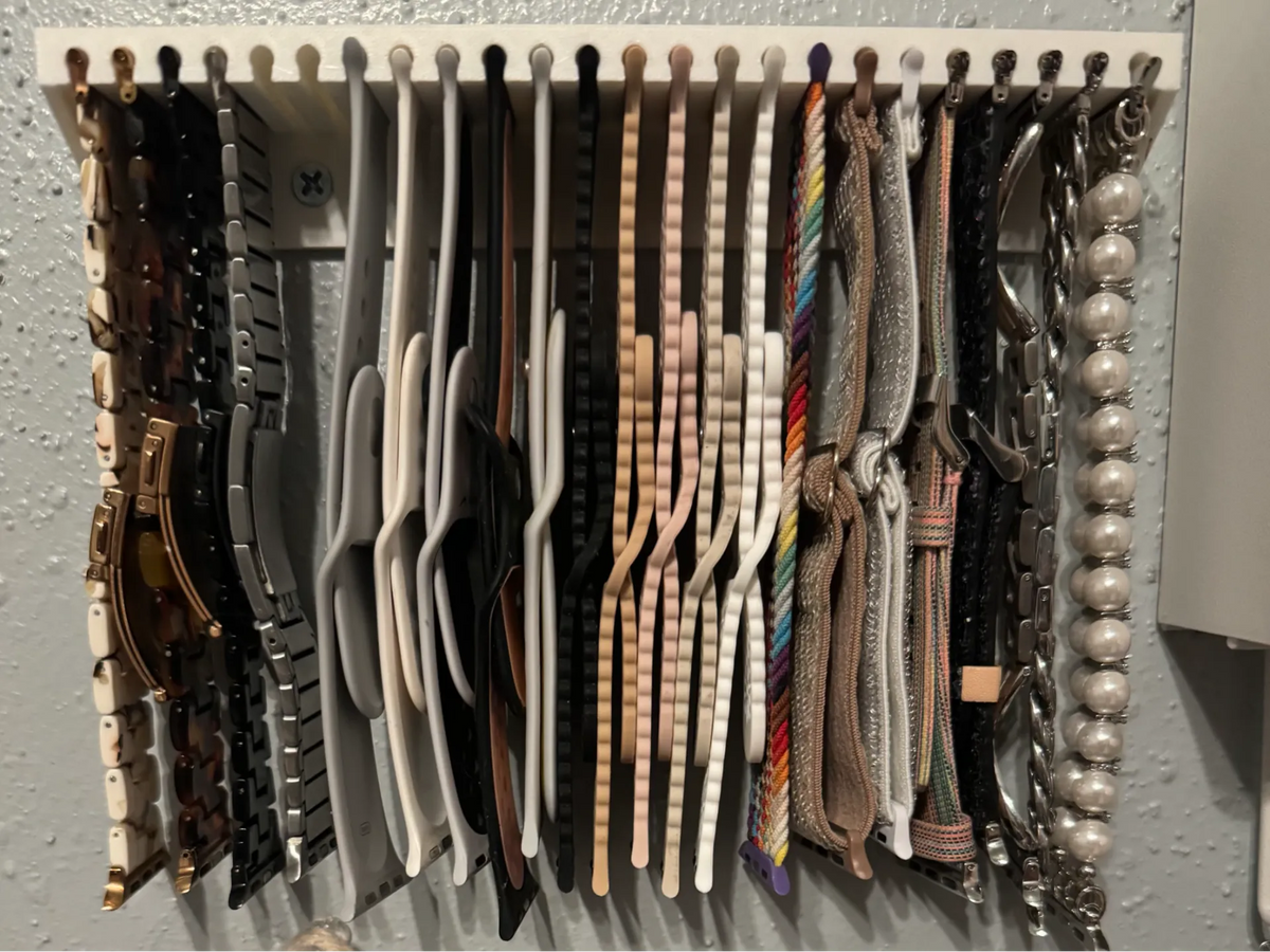 Support et étagère pour bracelet Apple Watch - Bijoux Print