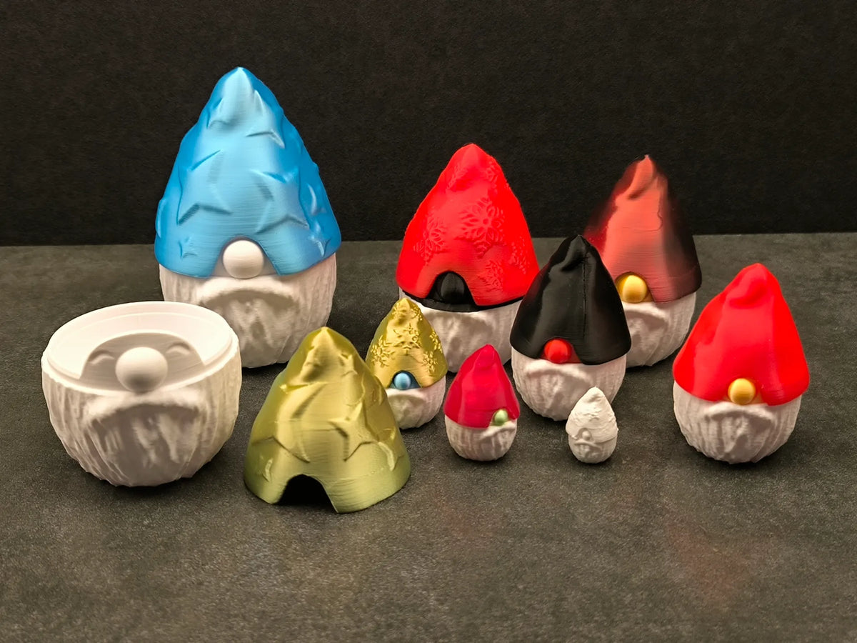 Conteneur Gnome de Noël - Figurine Print