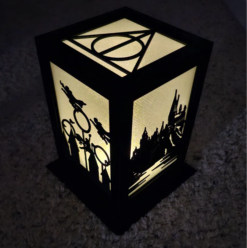 Lanterne Modulaire - Mélange de Panneaux Harry Potter - Geek Print