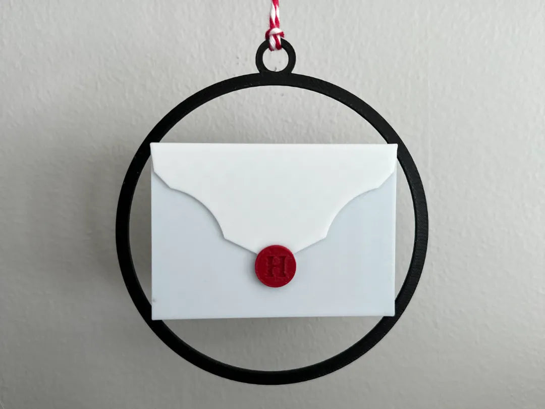 Ornement lettre de Poudlard Harry Potter - Geek Print