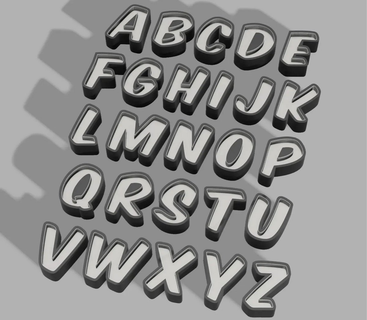 Lettres LED Extérieures - Art Print