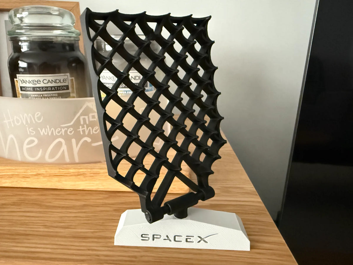 Aileron rétractable SpaceX Falcon 9 (Ornement/Sous-verre) - Maquette Print