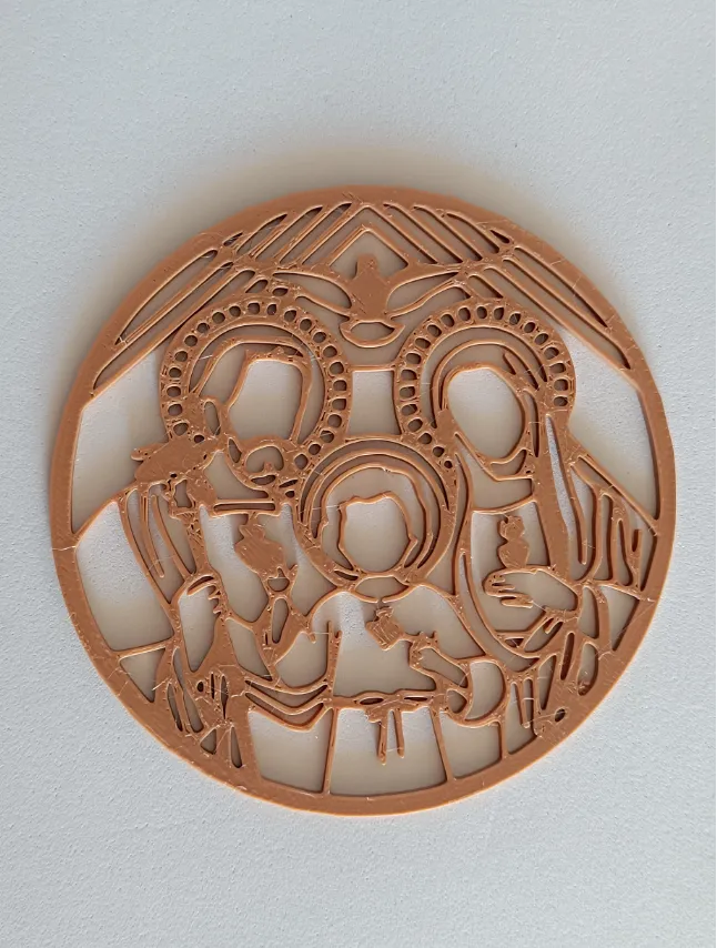 Sacrée Famille DE Nazareth SUR SOUS-BASE - Voyage Print