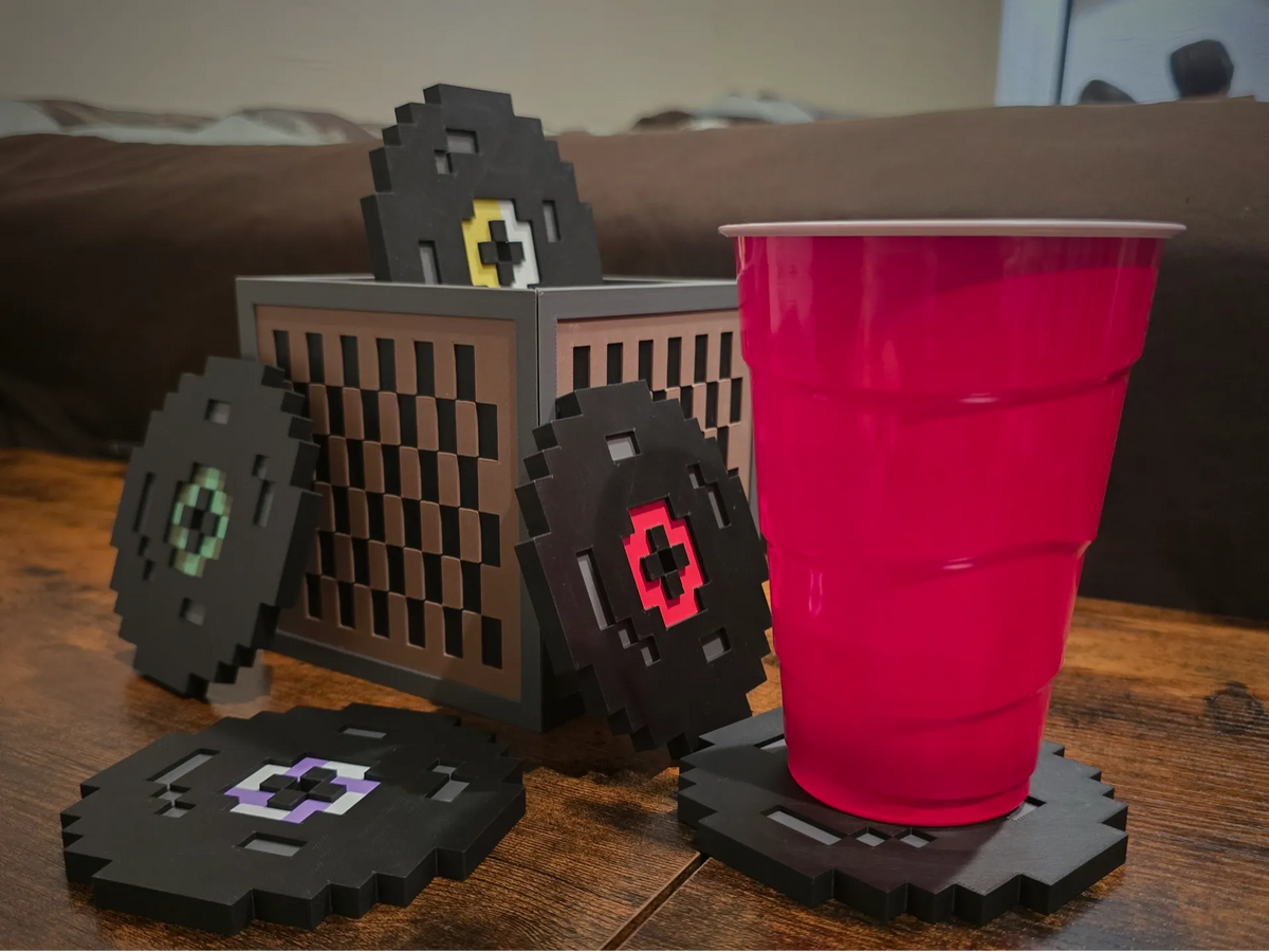 Sous-verres Musique Minecraft - Cuisine Print