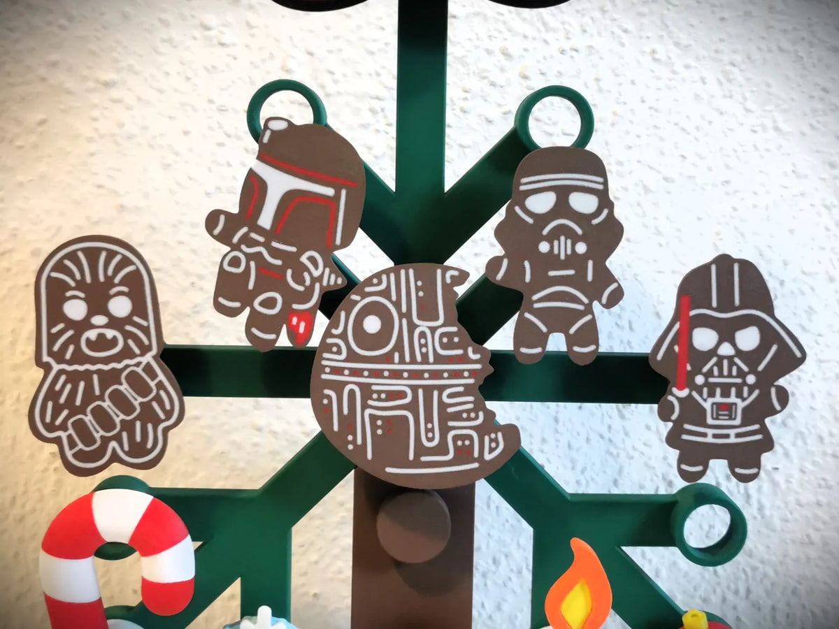 Galettes de Noël Géantes en Briques de Construction Star Wars - Geek Print