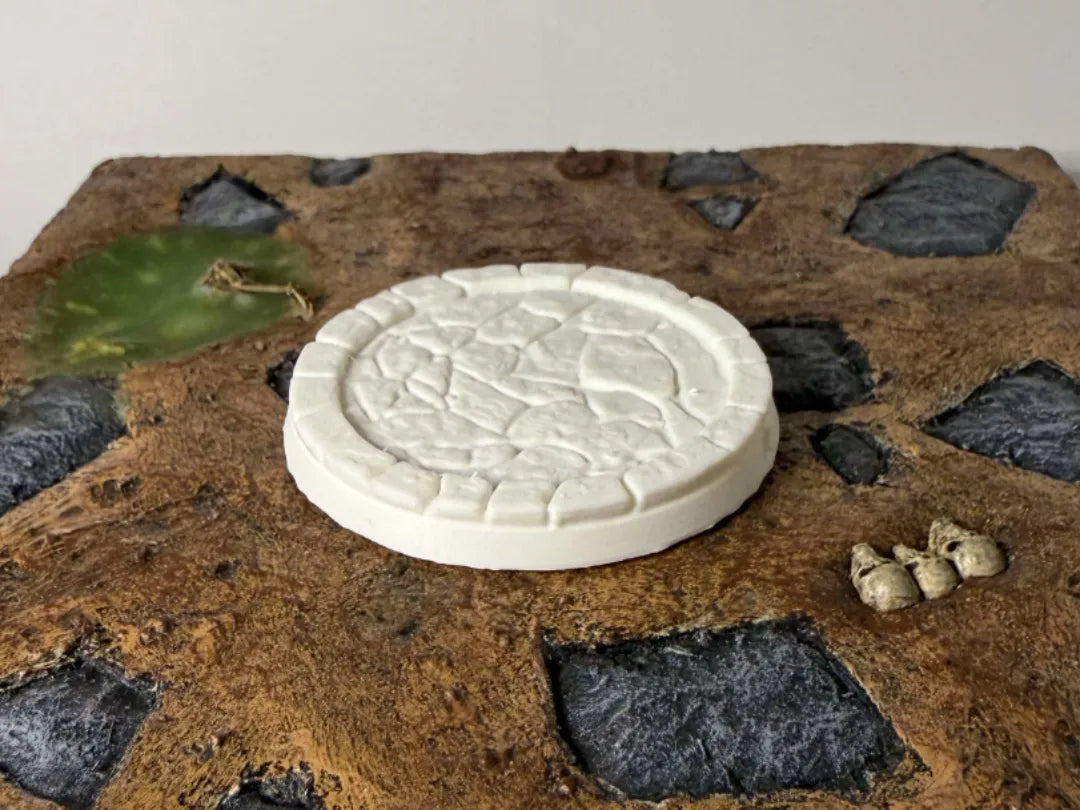 Base miniature en pierre - 28mm, 32mm & 40mm - Jeux Print