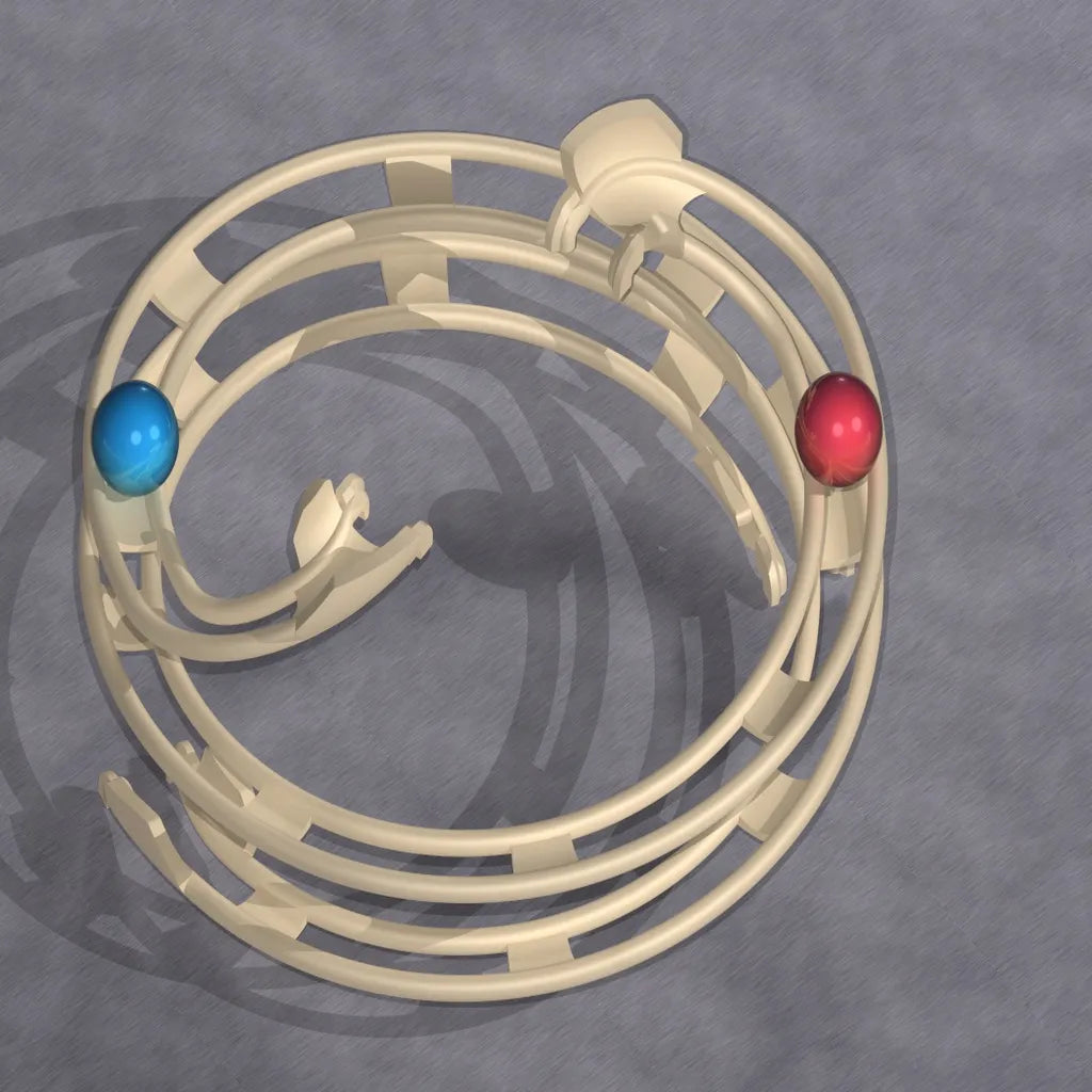 Spirale pour une piste de billes - Jeux Print