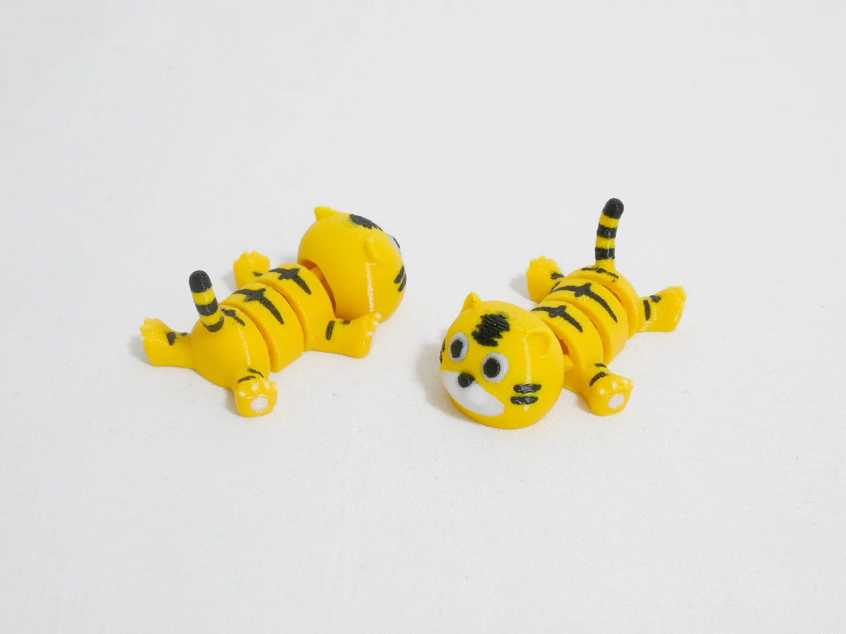 Animaux de poche articulés - Tigre mignon - Geek Print