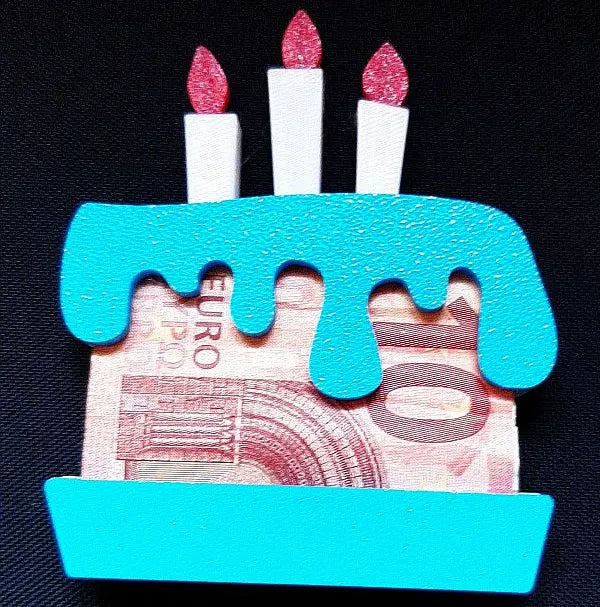 Cadeau d'argent pour un anniversaire - Cadeau Print