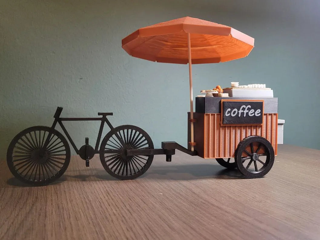 Remorque à café et vélo - Vélo Print