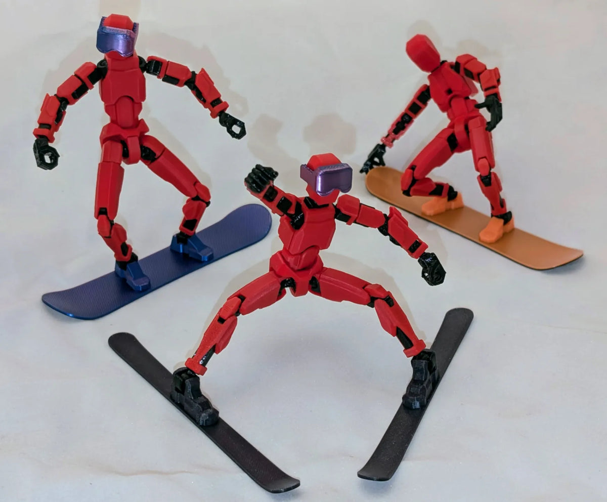 Skis et snowboard pour Dummy 13 - Sport Print