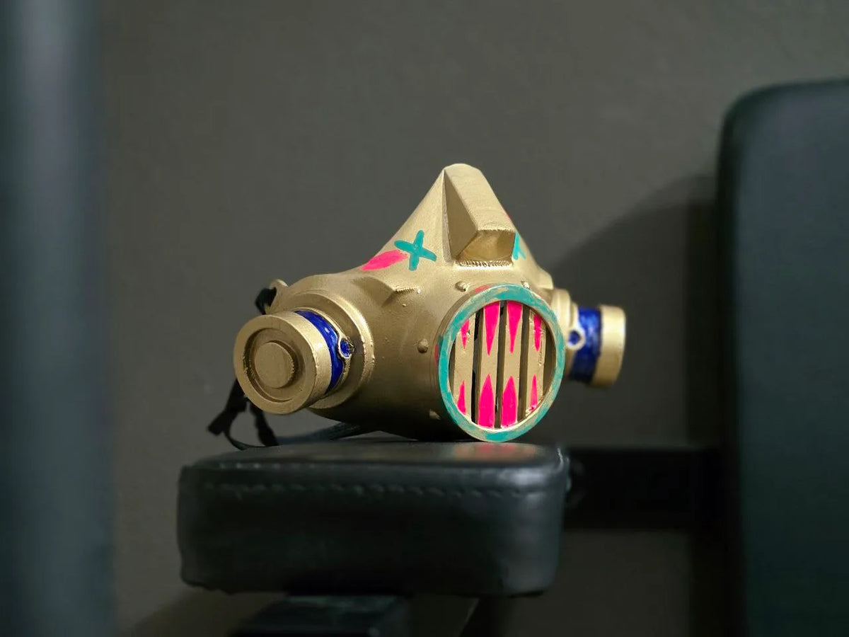 Masque à gaz Jinx _ Masque Cosplay Arcane ×͜× - Cosplay Print