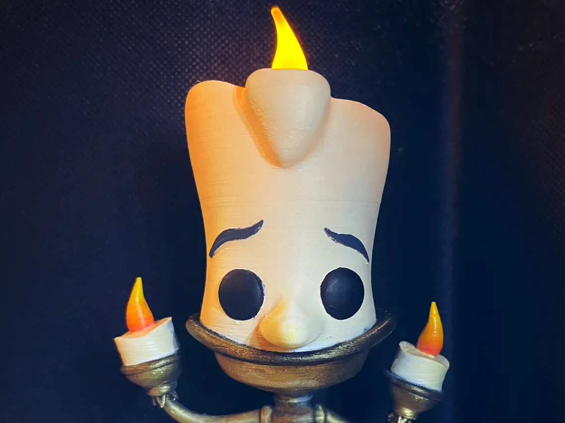 Support à bougie chauffe-plat LED - Lumiere Funko Pop - Cadeau Print