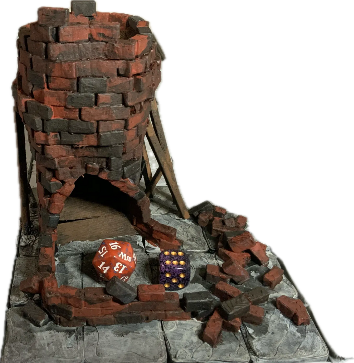Tour de dés médiévale – modèle 2 - Geek Print