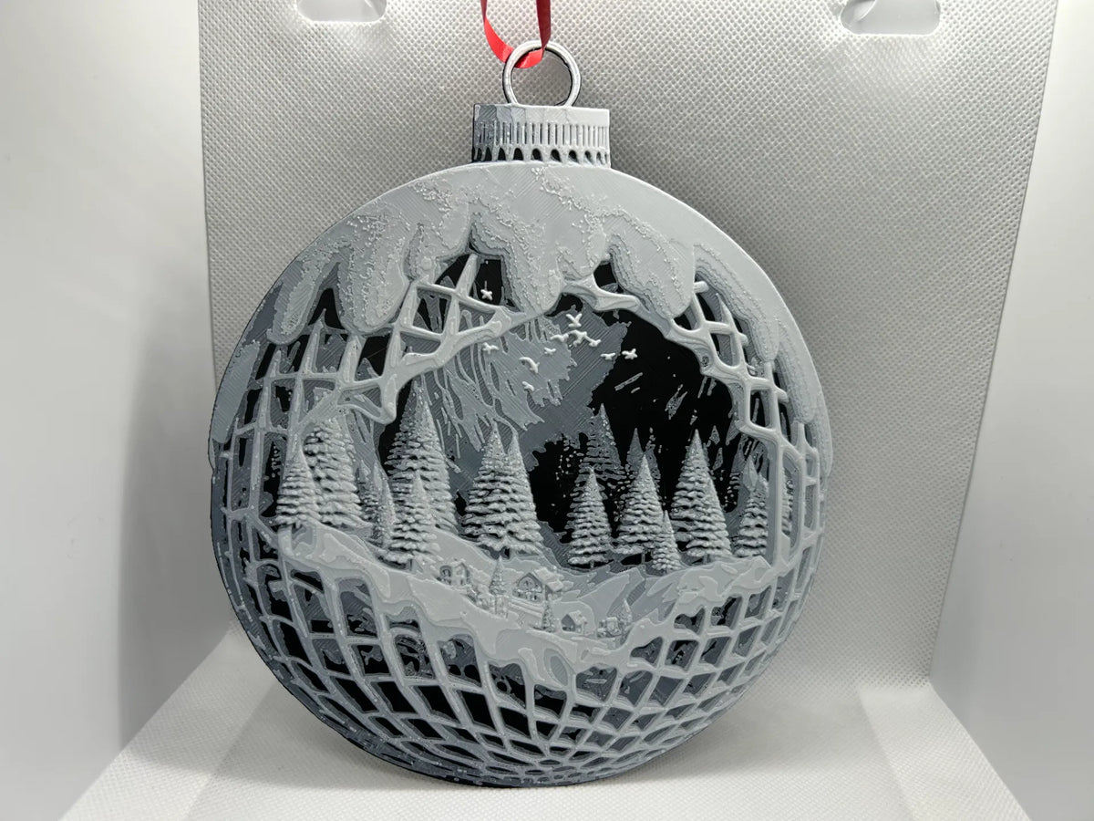 Ornement/Décoration/Boule de Noël - Maison Print