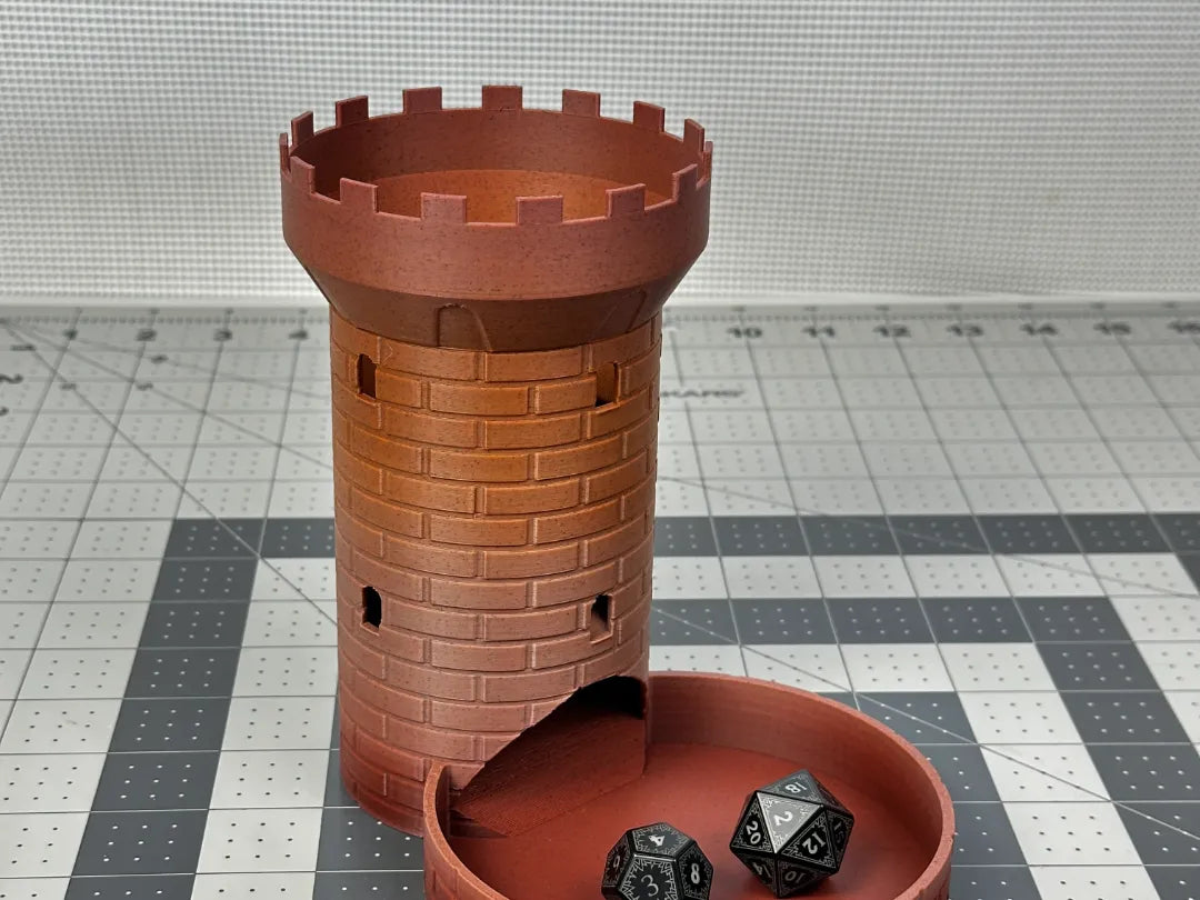 Tour de dés Château - Geek Print