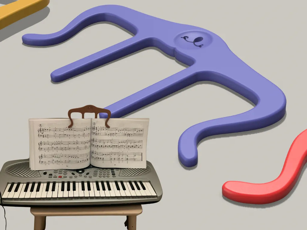 Porte-partition et presse-pages pour musique - Music Print