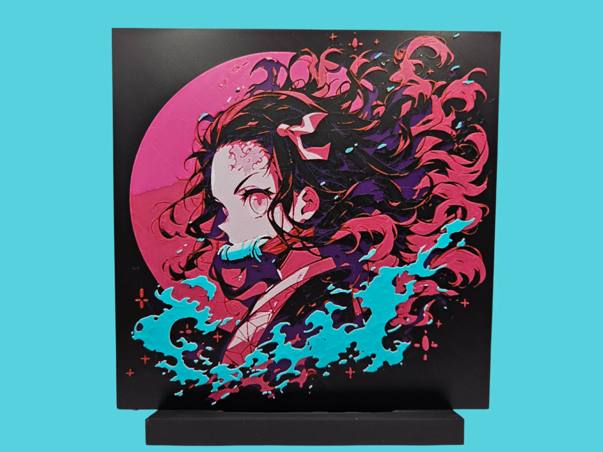 Tueur de démons - Nezuko Kamado - Figurine Print