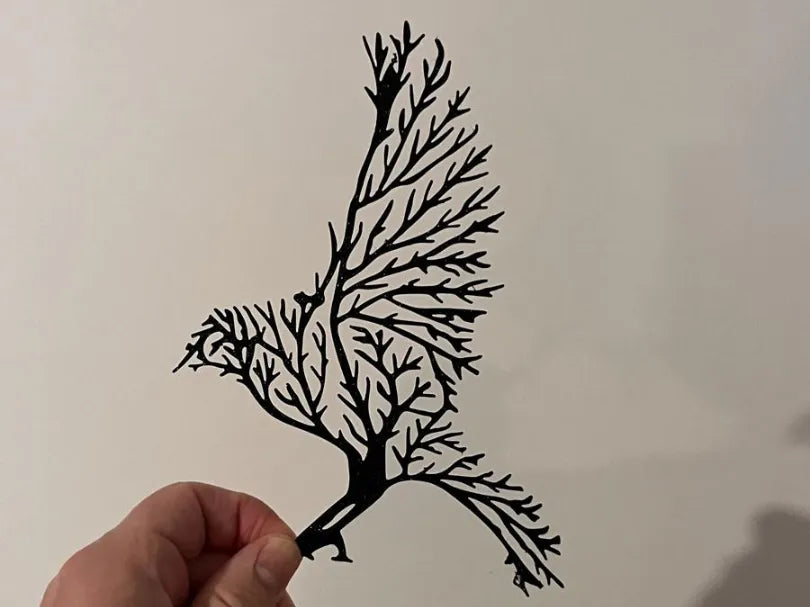 Art mural - Arbre de vie Corbeau - Art Print