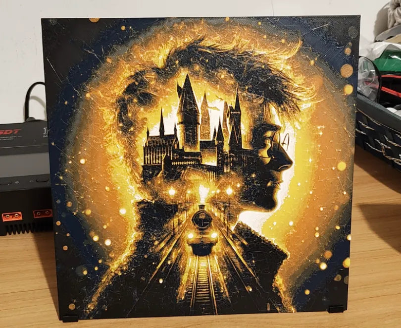 Affiche Harry Potter HueForge - Geek Print