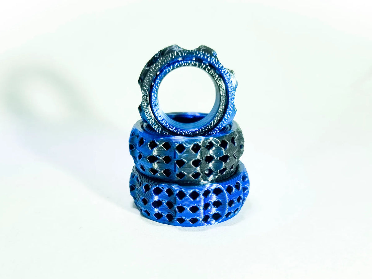 Anneau de fidget rapide : 3 trous 12/14/16/18/20 mm - Bijoux Print