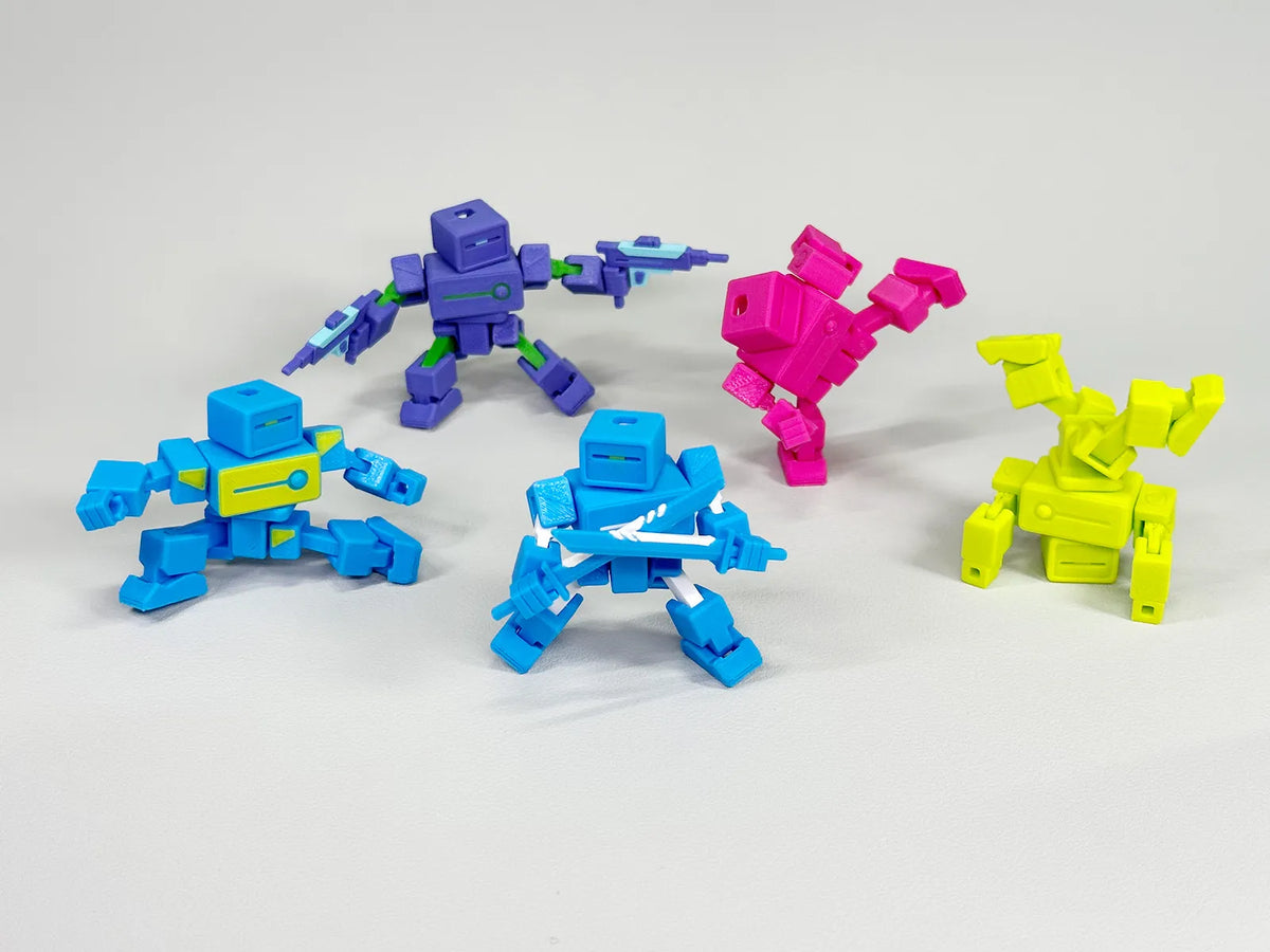 Robot C (18 articulations mobiles, impression sur place) - Figurine Print