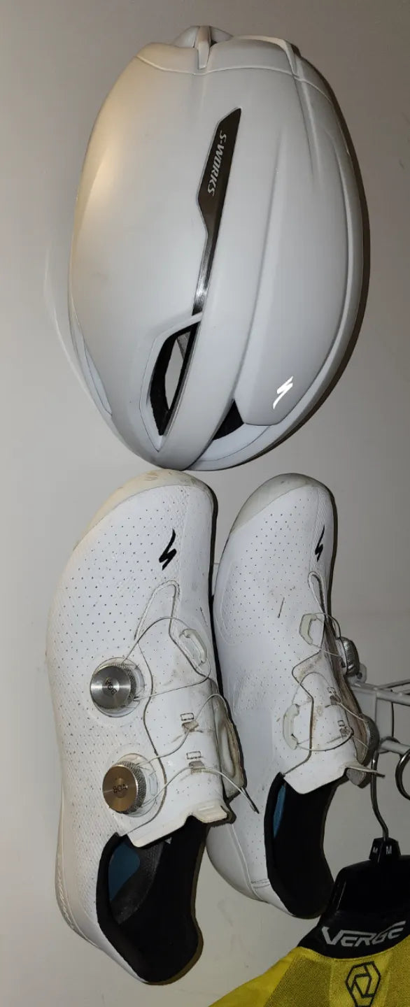 Crochets pour casque et chaussures de vélo - Vélo Print