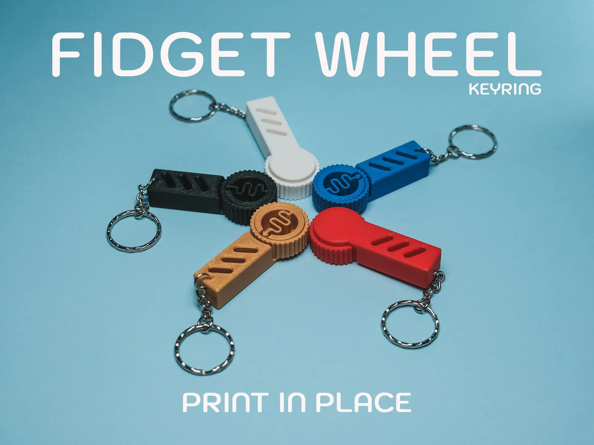 Porte-clés Roue Anti-Stress - Auto Print