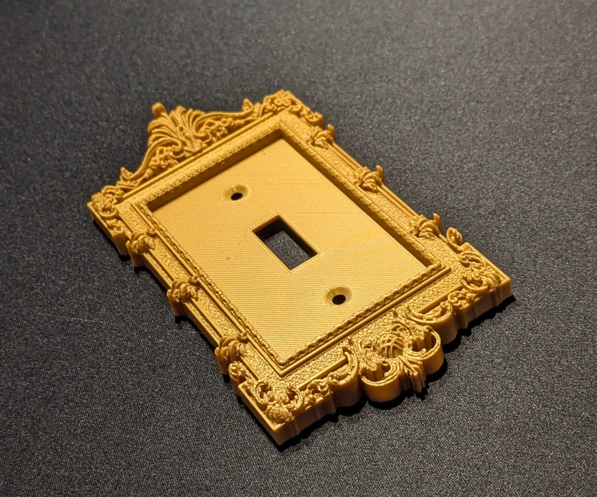 Plaque de prise murale encadrée - Tech Print